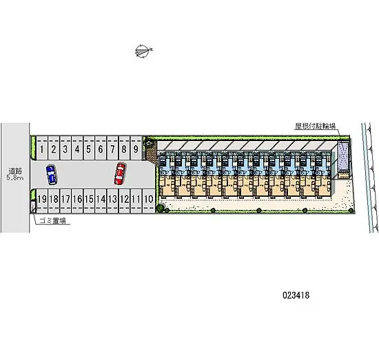 ★手数料０円★射水市戸破　月極駐車場（LP）